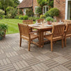 Colorado composite WPC decking tiles on UK balcony
