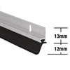 Heavy Duty Aluminum Around Door Strips - 5Pack for Complete Security