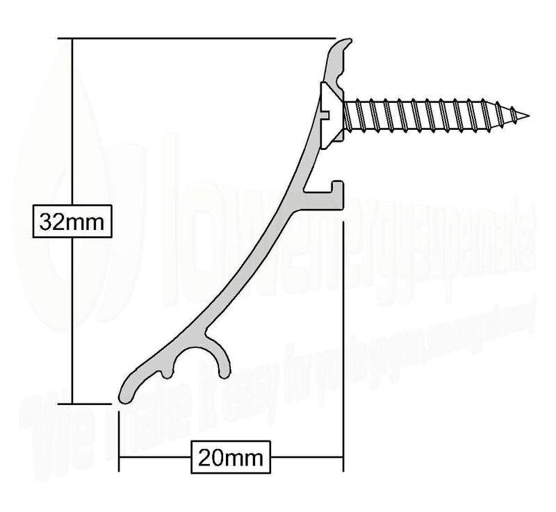 Commercial-Grade White Rain Water Deflector for Outdoor Use