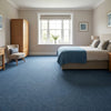 Blue carpet tiles lifestyle