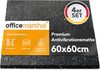 Anti-Vibration Mat 60×60cm 5mm – Pack of 4, Cut-to-Size Rubber Appliance Underlay | Free UK Delivery