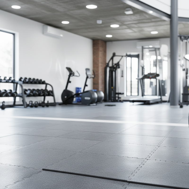 MatPro Matterhorn Gym Flooring Installed in Fitness Studio
