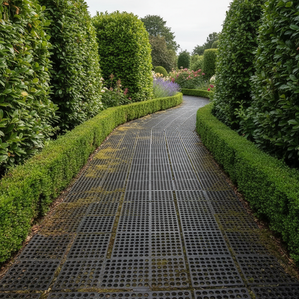 Long life rubber mat durability