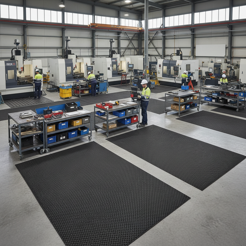 Industrial Rubber Sheet - In Use