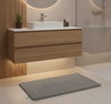 High-Pile Sky Soft Bath Mat – Fluffy Shaggy Bathroom Rug Non-Slip Quick-Dry - Ensuite Setting