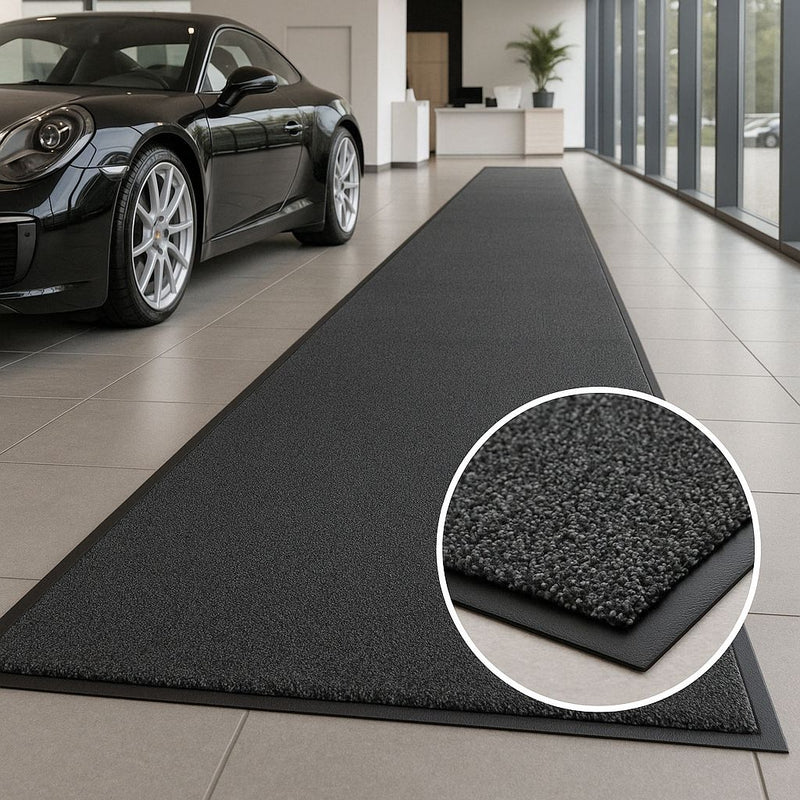 Heavy Duty Barrier Runner Non-Slip Mat - Durable Rubber, Anti-Slip, Floor Protection, Easy Clean, Industrial/Commercial Use, Versatile & Long-Lasting