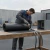 Worker Cutting EPDM Rubber for Outdoor Weatherproof Seals UK