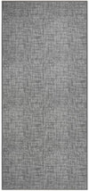 Tessaro Carpet Runner, Robust Fine Loop Runner with Pattern for Kitchen, Hallway & Living Room, Non-slip, Easy to Clean & Anti-Static (80 x 450 cm, Grey) - Carpet Runner for UK homes and businesses