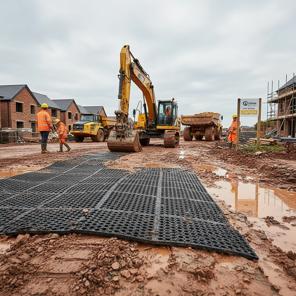 Building site ground protection