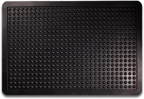 Workplace Mat Bubble Mats 90 x 120 cm - Weatherproof Anti-Fatigue Mat with Bubble Structure - Non-Slip Especially for Wet Workplaces (60 x 90 cm) - Anti-Fatigue Mat for UK homes and businesses