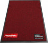 Washable Door Mats Indoor - Outdoor - Non Slip Heavy Duty - Stylish Large Rubber - Perfect Dust Trapping Doormats - Red 60 x 90 cm - Entrance Mat for UK homes and businesses