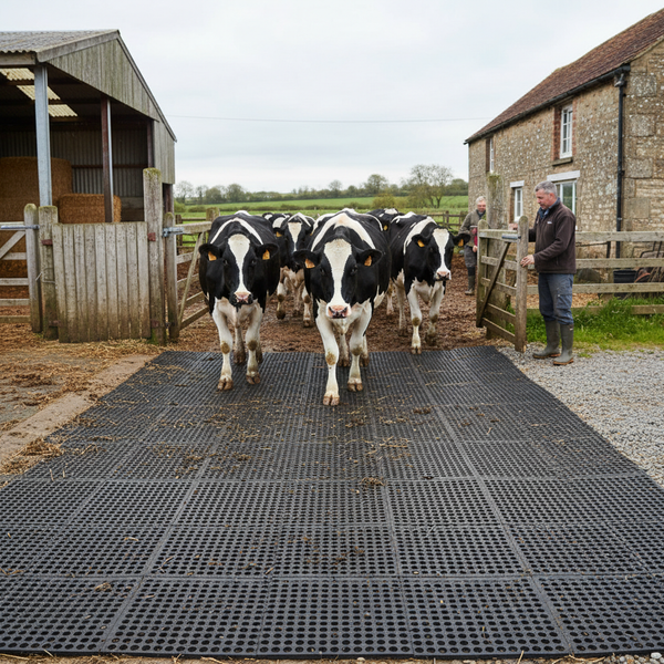 Farm gateway ground protection