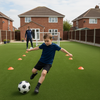Football practice turf home garden training area UK