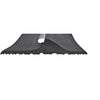 Commercial-Grade Black Garage Door Threshold Seal - Stops Rainwater