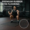Rubber Gym Flooring Roll | Heavy Duty Non-Slip | 4–10mm | Sold by the Metre | Home & Commercial