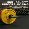 Rubber Gym Flooring Roll | Heavy Duty Non-Slip | 4–10mm | Sold by the Metre | Home & Commercial