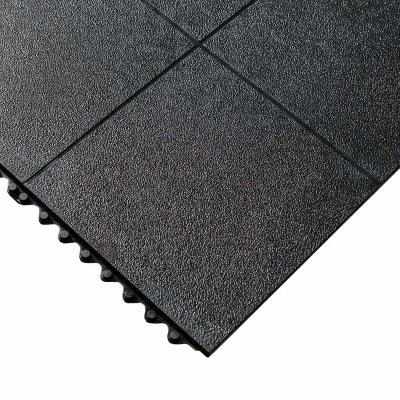 Heavy-Duty Black Rubber Playground Mats for Superior Safety