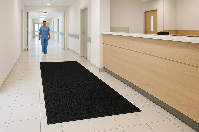 Commercial Dirt Trapper Runner Mat - Healthcare Facility Entrance UK