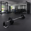 GymGuard 17mm Solid Rubber Gym Mat 100cm x 100cm - Home Gym Setting