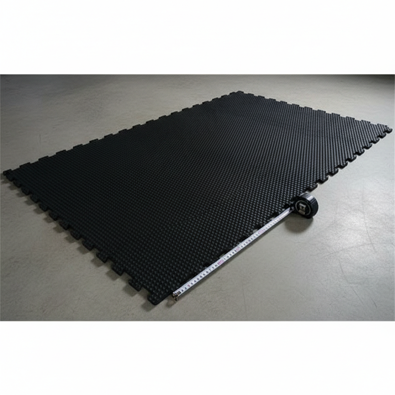 Heavy Duty Rubber Horse Stable Mat - Professional Product Shot