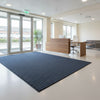 Jeans blue entrance matting in corporate office