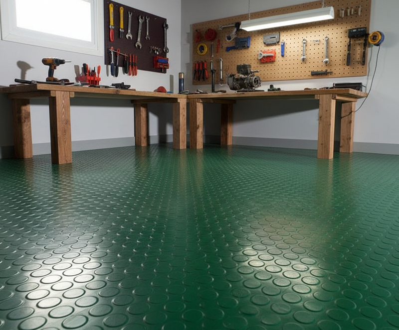Wet Area Rubber Flooring Studded Non-Slip Mat R11 - image 7 of 20