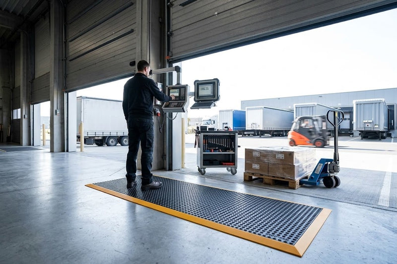 ErgoStand Pro Anti-Fatigue Mat | Bubble Top Design | Industrial Standing Comfort UK