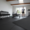 MatPro 20mm Heavy Duty Rubber Gym Flooring Tile - Shock Absorbing Weight Training
