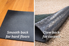 Premium Fabric Chair Mat — installation example