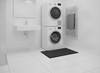 Anti-Vibration Mat 60×60cm 5mm – Non-Slip Rubber Underlay for Washing Machine - Modern Bathroom Setting