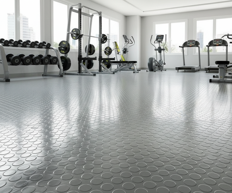 Wet Area Rubber Flooring Studded Non-Slip Mat R11 - image 9 of 20