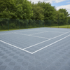 MUGA Sports Court Flooring showing professional tennis court installation with UK leisure centre