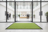 Washable Dirt Trapper Runner Green 200×600cm – Heavy-Duty No - Office Entrance Setting