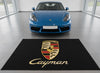Porsche Cayman Garage Floor Mat – Premium Showroom Parking Rug 60 x 87 Inch (152 x 221cm)