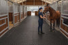 Premium Interlocking Stable Mats – Heavy-Duty, Non-Slip Black Rubber for Horses & Livestock Comfort