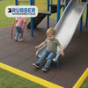 Heavy Duty Interlocking Playground Tiles – Slip-Resistant Rubber, High Impact Cushioning, 12kg Each