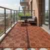 Plastic Interlocking Decking Tiles - Product In Use Setting
