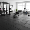 ProMat 20mm Heavy Duty Rubber Flooring Tile installed in commercial gym UK