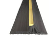 Heavy Duty Black Garage Door Threshold Seal - Prevents Draughts and Dust Infiltration