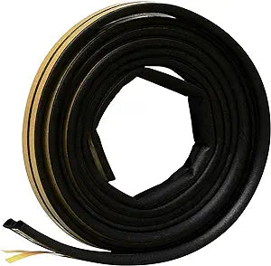 Black EPDM Rubber Weatherstrip - Reliable Seal Against the Elements