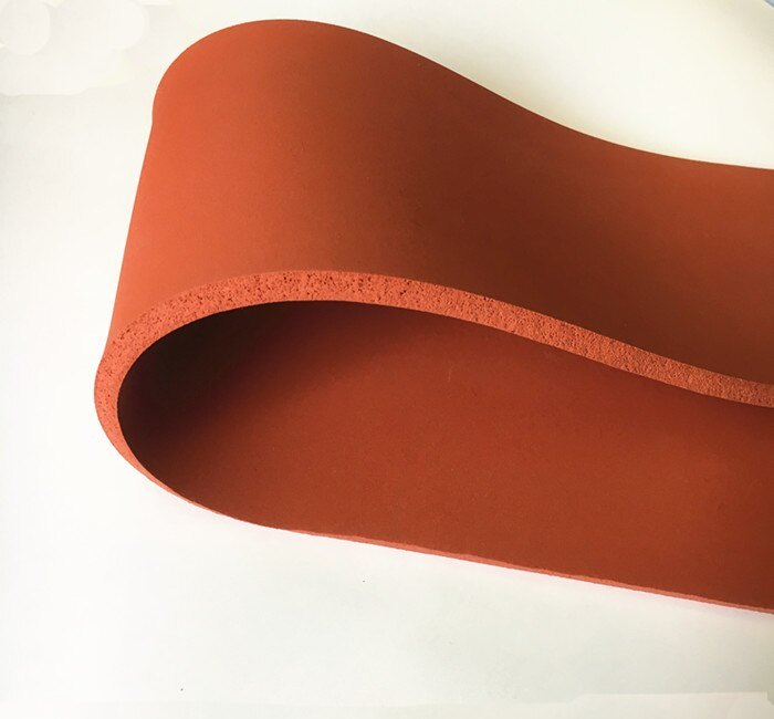 Professional Red Oxide Silicone Rubber Sponge Sheet for Industrial Applications