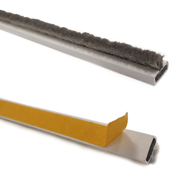 White Firestop Intumescent Fire & Smoke Door Seals for Safety and Security