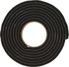 2-Pack Black Extra Thick Weatherstrips for Optimal Insulation