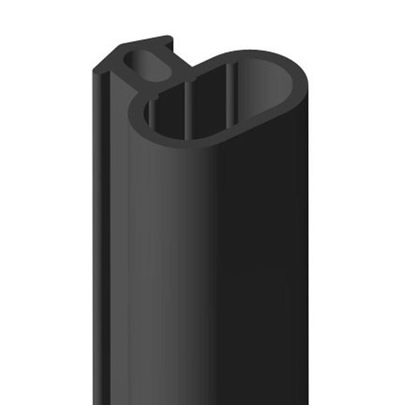 Black UPVC Door & Window Seal - Secure Insulation Kit for Enhanced Energy Efficiency