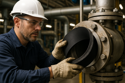 1 Ply Reinforced Rubber Sheet – 2mm to 8mm Thick | Industrial-Grade, Flexible & Waterproof for Gaskets, Seals & Linings