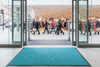 Washable Dirt Trapper Mat Turquoise 200×400cm – Non-Slip Heavyweight Entrance Mat