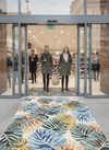 Amazonia Botanical Rug 160×230cm – Washable Non-Slip Short Pile Indoor Rug - Retail Store Setting
