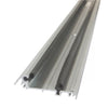 Slimline Rain and Draught Excluder - Matt Silver Finish for Enhanced Weatherproofing