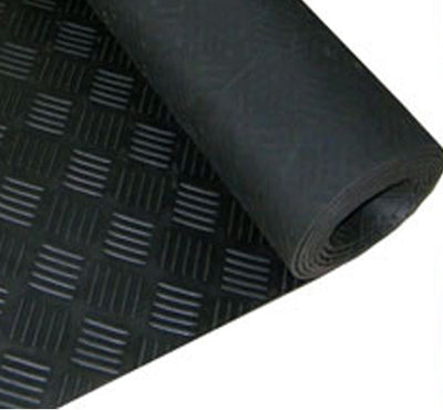 Checker Plate Rubber Flooring – Heavy-Duty, Anti-Slip Surface for Industrial & Commercial Use
