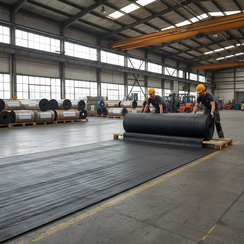 Rubber Roll Matting - Premium SBR Rubber Sheet